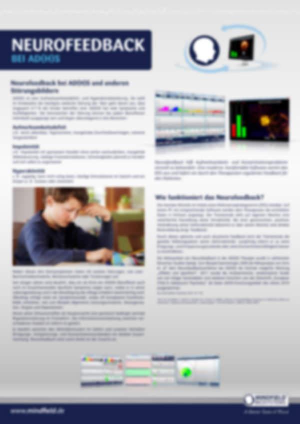 Neurofeedback bei ADHS